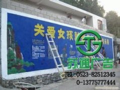 墻體廣告的特色是廣告產品優質的選擇